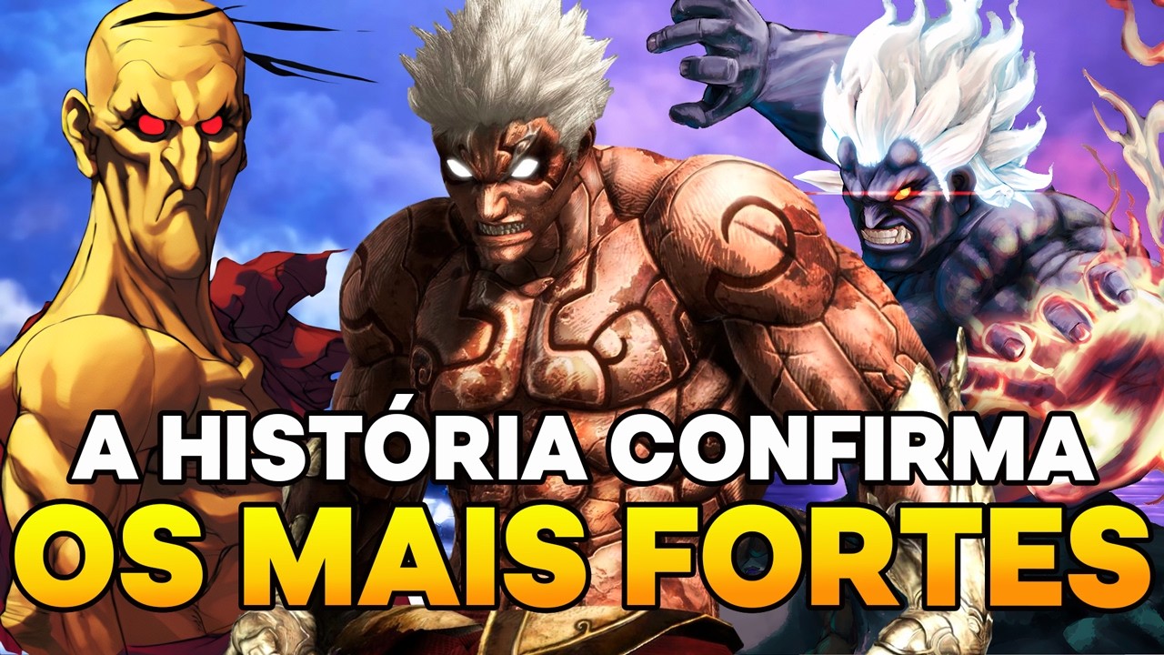 OS PERSONAGENS MAIS FORTES DOS JOGOS DE LUTA! (Segundo a Lore!)