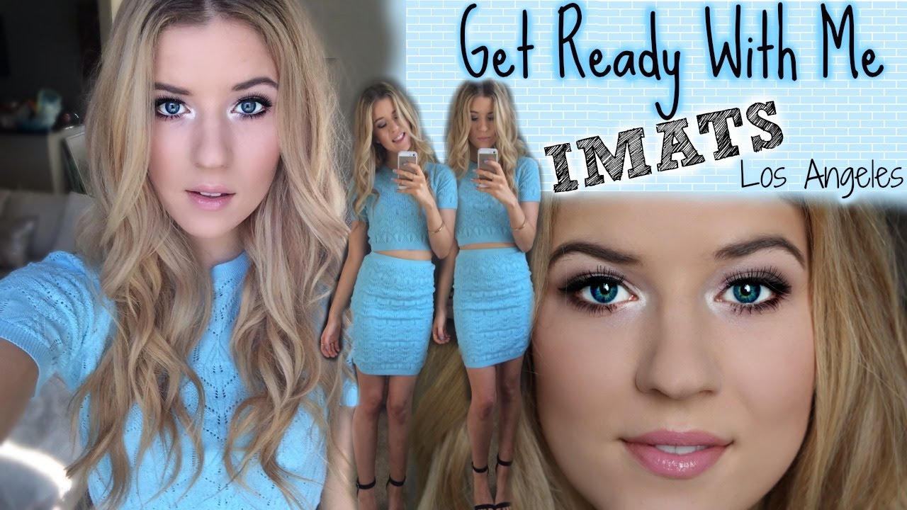 Get Ready with Me: LA IMATS (Makeup, Hair & Outfit!)