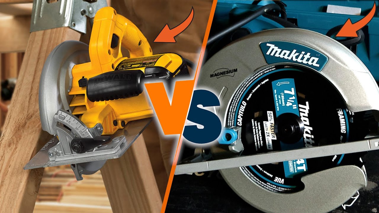 Makita 5007Mg против Dewalt DWE575SB | Сравнение мощных циркулярных пил!