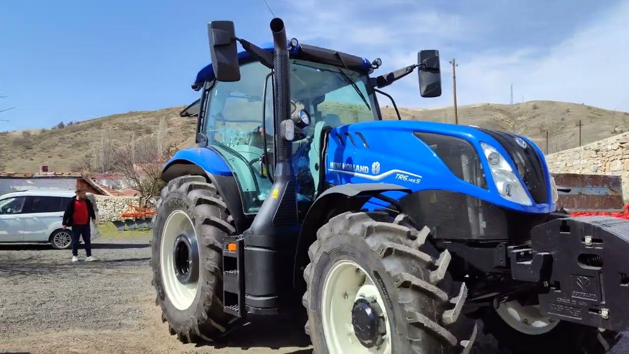 New Holland TR6.145S Yeni traktörümüz geldi. t6020 elite gitti.