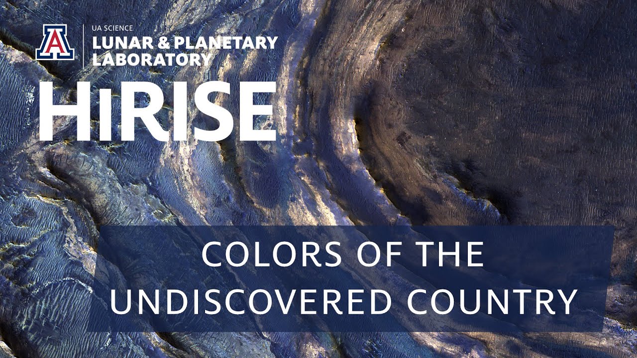 HiRISE Mars 4K (NASA): Colors of the Undiscovered Country