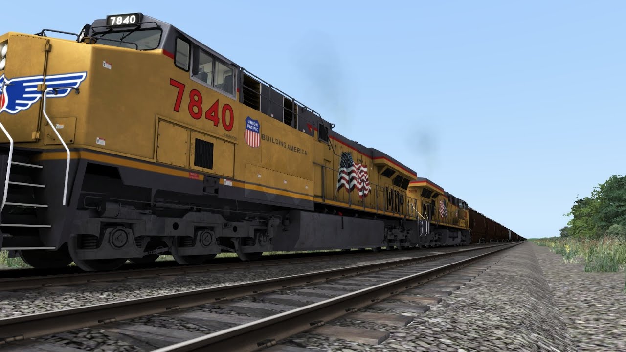 TSC2024: Union Pacific grain train