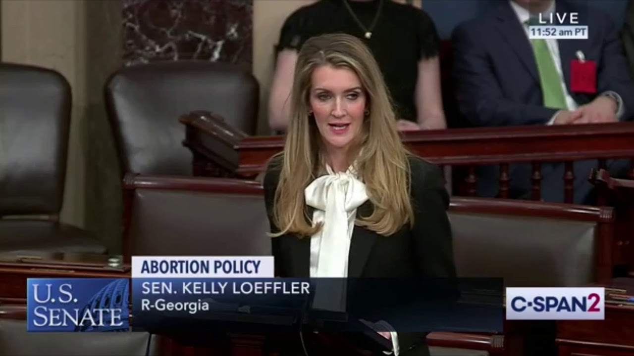 Sen. Loeffler on Pro-Life Legislation in Floor Speech: Life is at the Heart of this Debate
