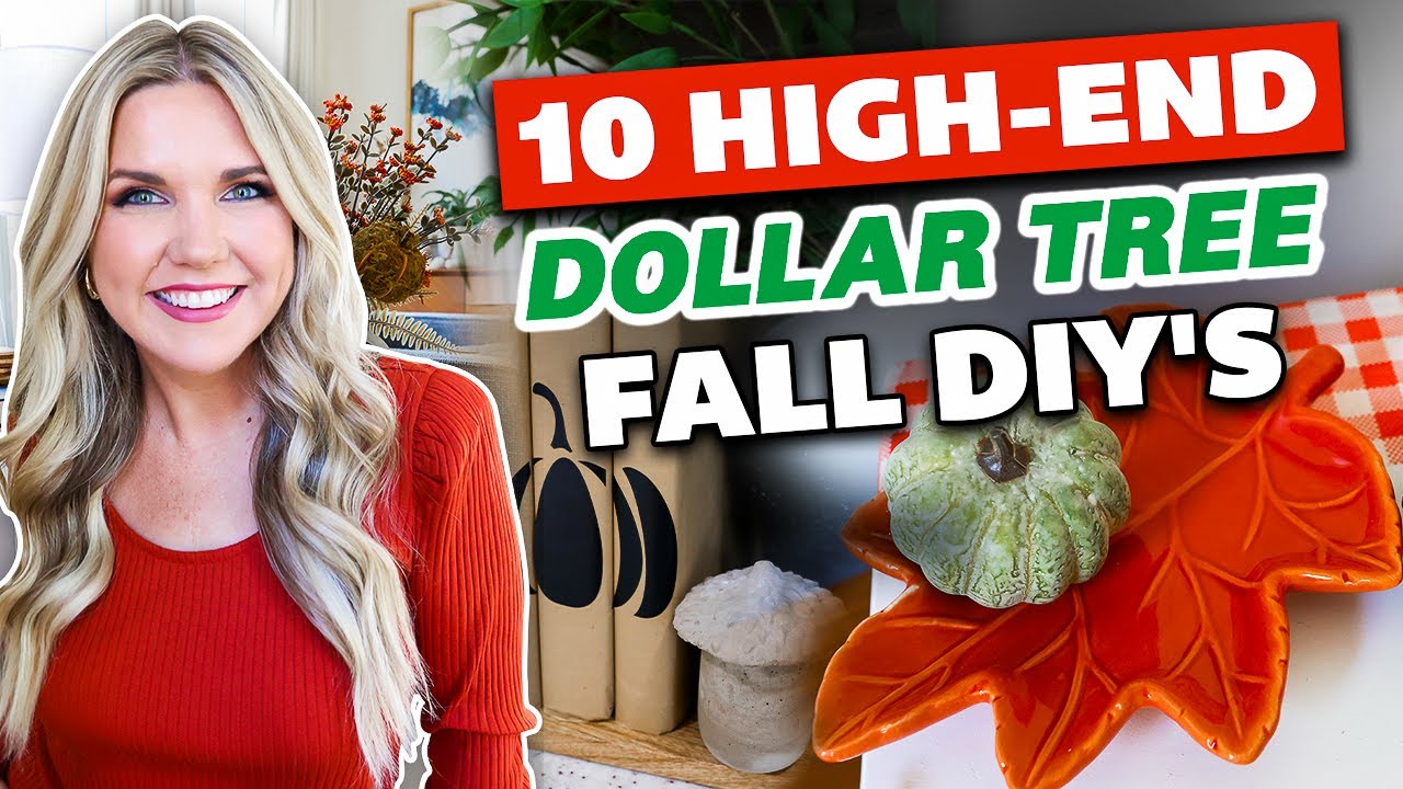 10 HIGH-END DOLLAR TREE DIY's 🍂 FALL 2023
