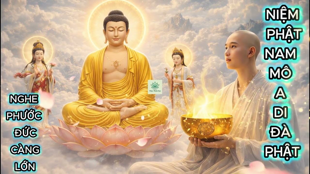 Nhạc Niệm Phật Nam Mô A Di Đà Phật  |  Bình An – May Mắn – Phước Đức Vô Lượng