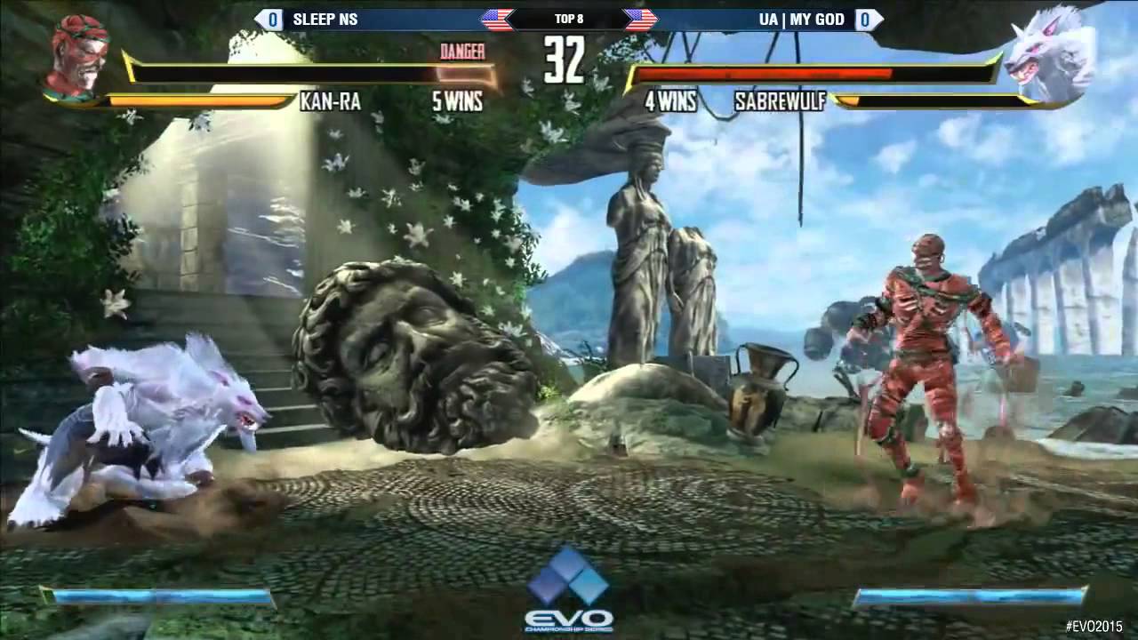 Epic Comeback at EVO 2015 Sleep (Kan-ra) vs Mygod (Sabrewulf) - Killer Instinct