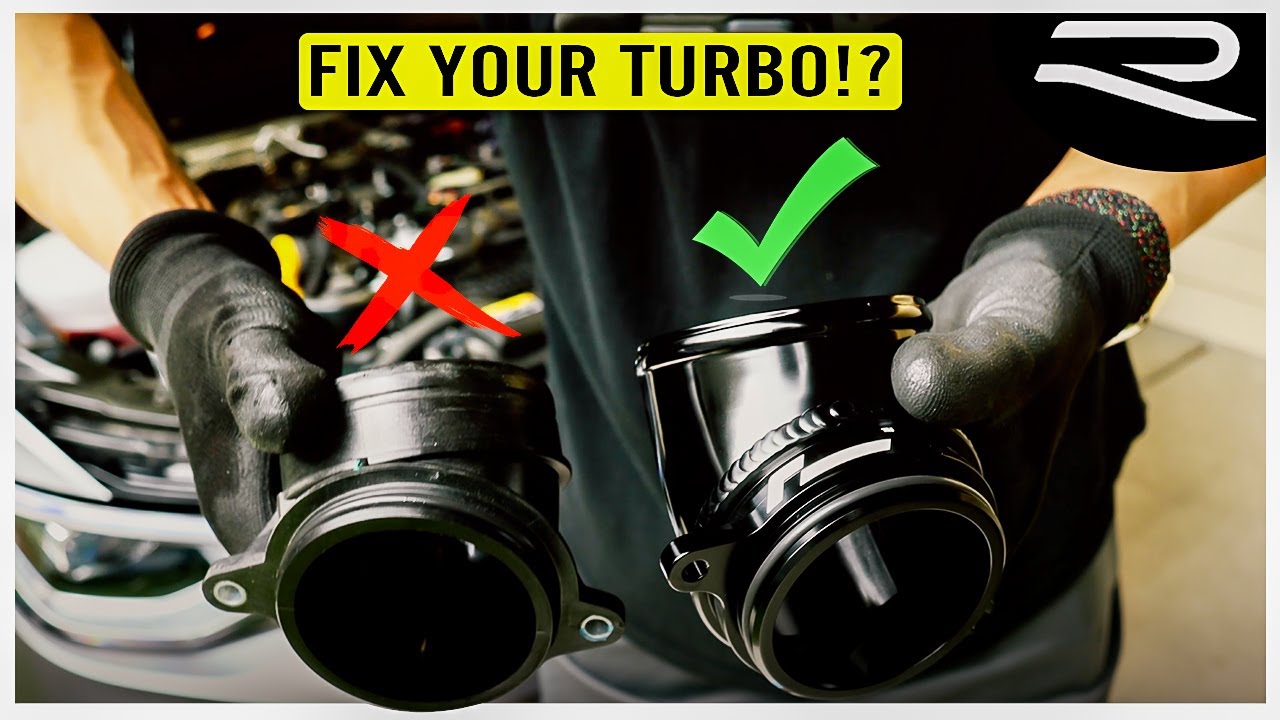 MK8 Golf R gets a Turbo Inlet Pipe & Elbow from RacingLine [INSTALL]