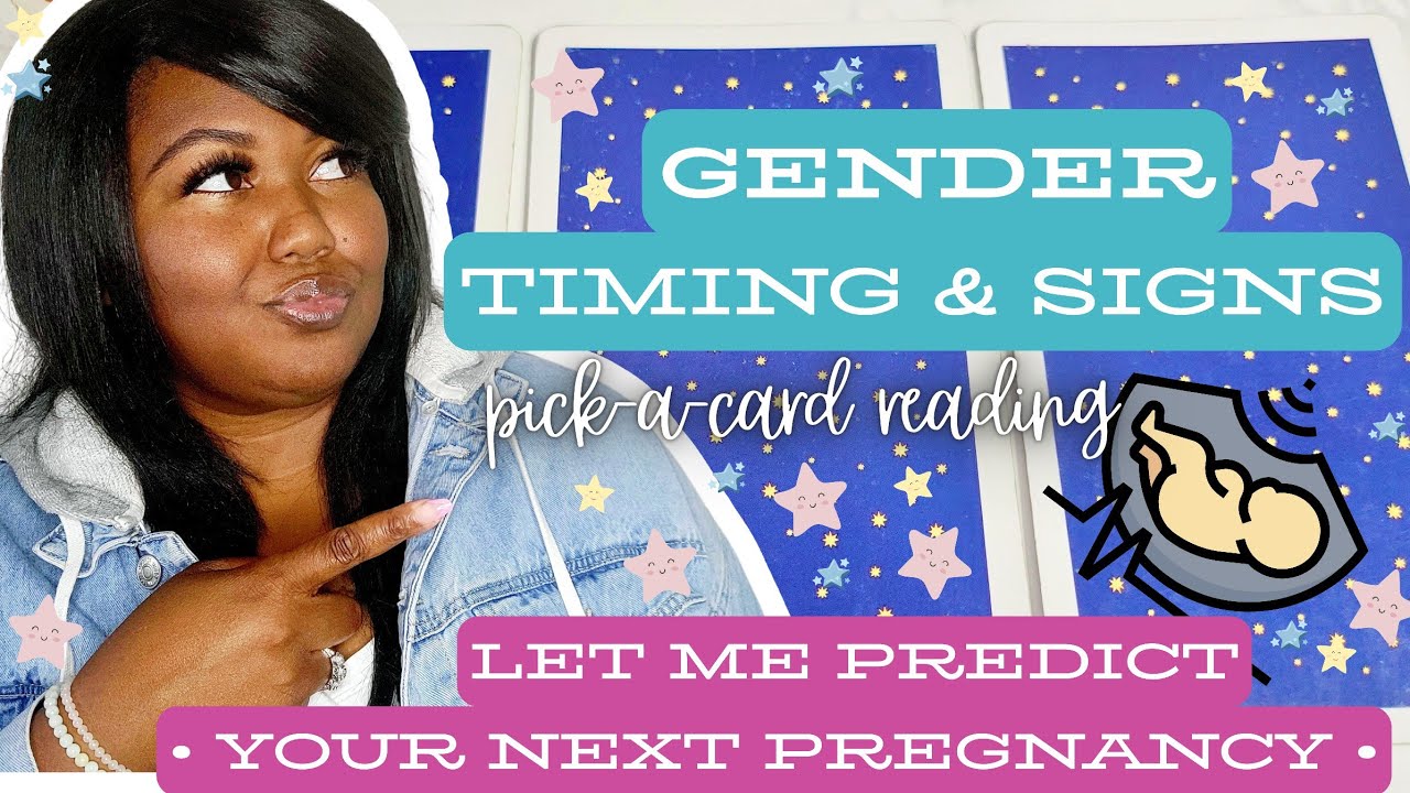 Gender, Timing & Sign | Pick-A-Card Reading 🍼🎀✨️ + BONUS MESSAGE