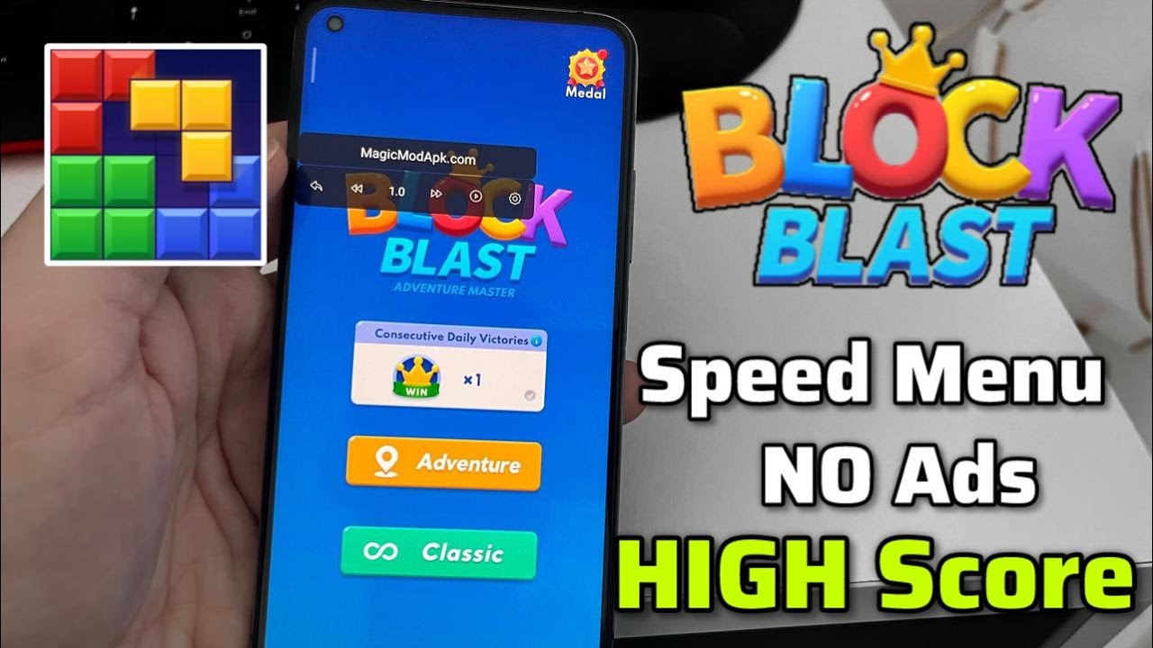 Block Blast Glitch Hack Mod Apk Get Speed Menu, No Ads, SUPER High Score iOS Android (Easy Method)