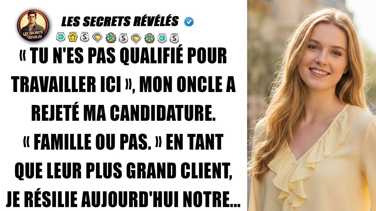 Mon frère m'a viré de notre entreprise, puis a découvert que le vrai patron, c'était moi.