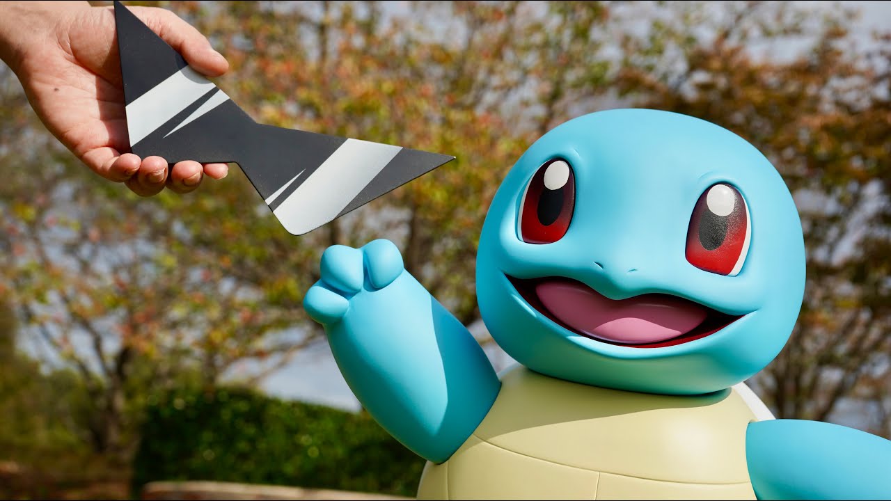 【粘土】ゼニガメ消防団作ってみた Making Squirtle「Life-size」【ポケモン】/ Pokémon Clay Art