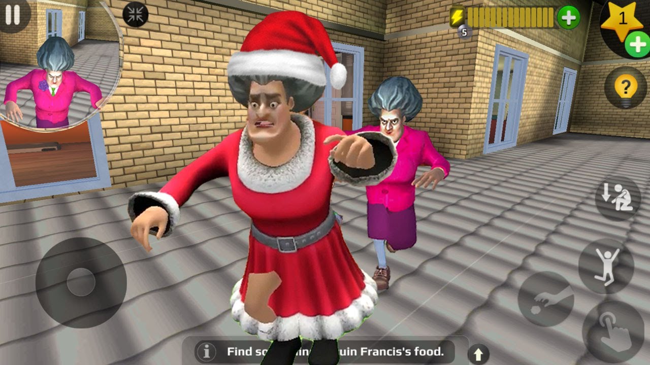 Scary Teacher 3D -miss t christmas levels