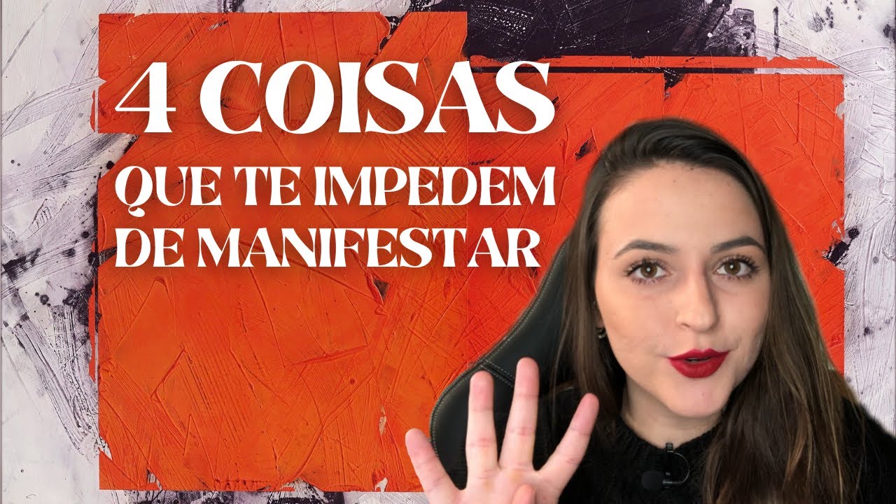 POR QUE NÃO CONSIGO MANIFESTAR?