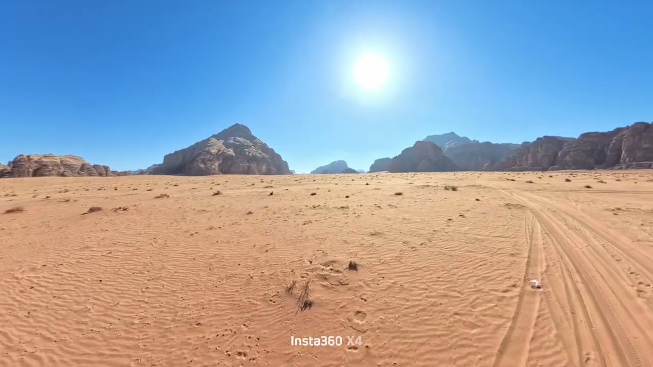 ヨルダンのワディラムで砂漠の中を旅してみたよ！
