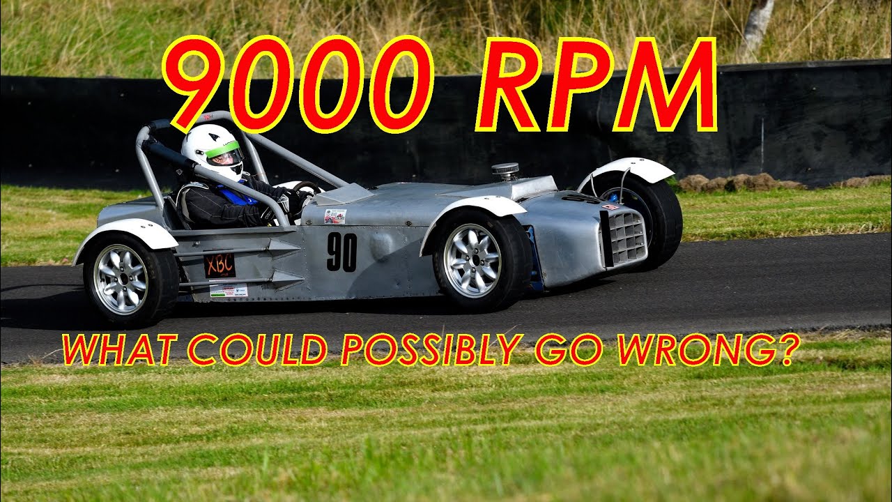 9000 RPM from a RELIANT ROBIN ENGINE - What could go wrong!