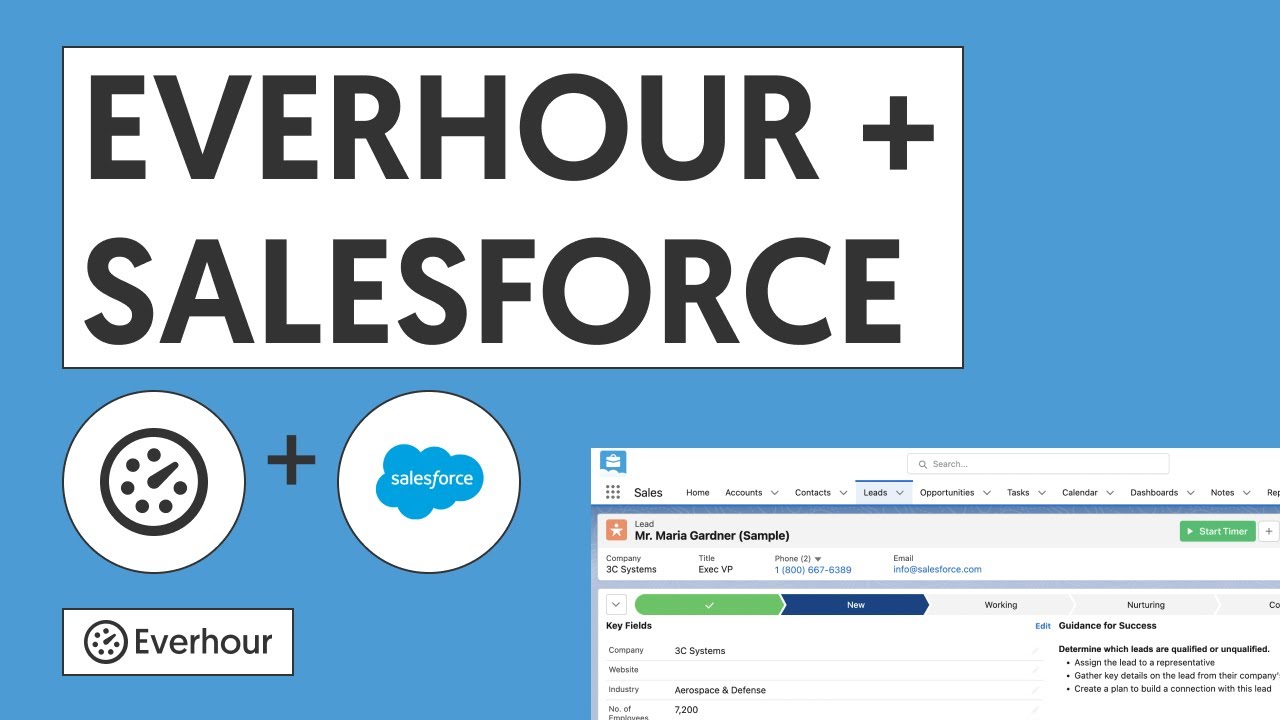 Salesforce Time Tracking Integration | Everhour