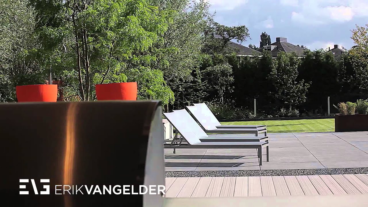 Dutch modern garden design Erik van Gelder - Tuinarchitect Tuinrealisatie Rotterdam