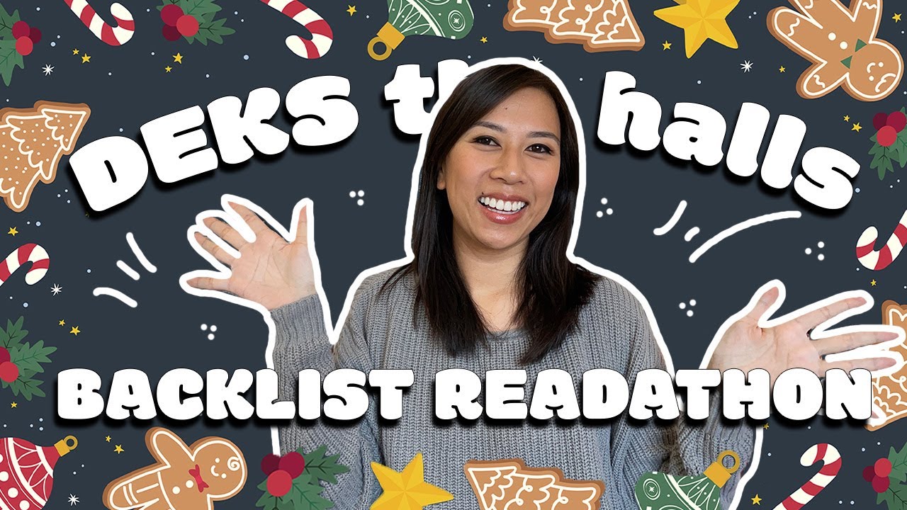 READATHON + GIVEAWAY ANNOUNCEMENT | DEKS the halls December Backlist Bookathon