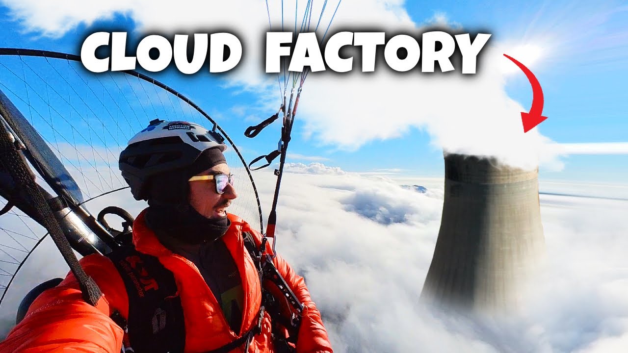 I FOUND CLOUD FACTORY With My Paramotor