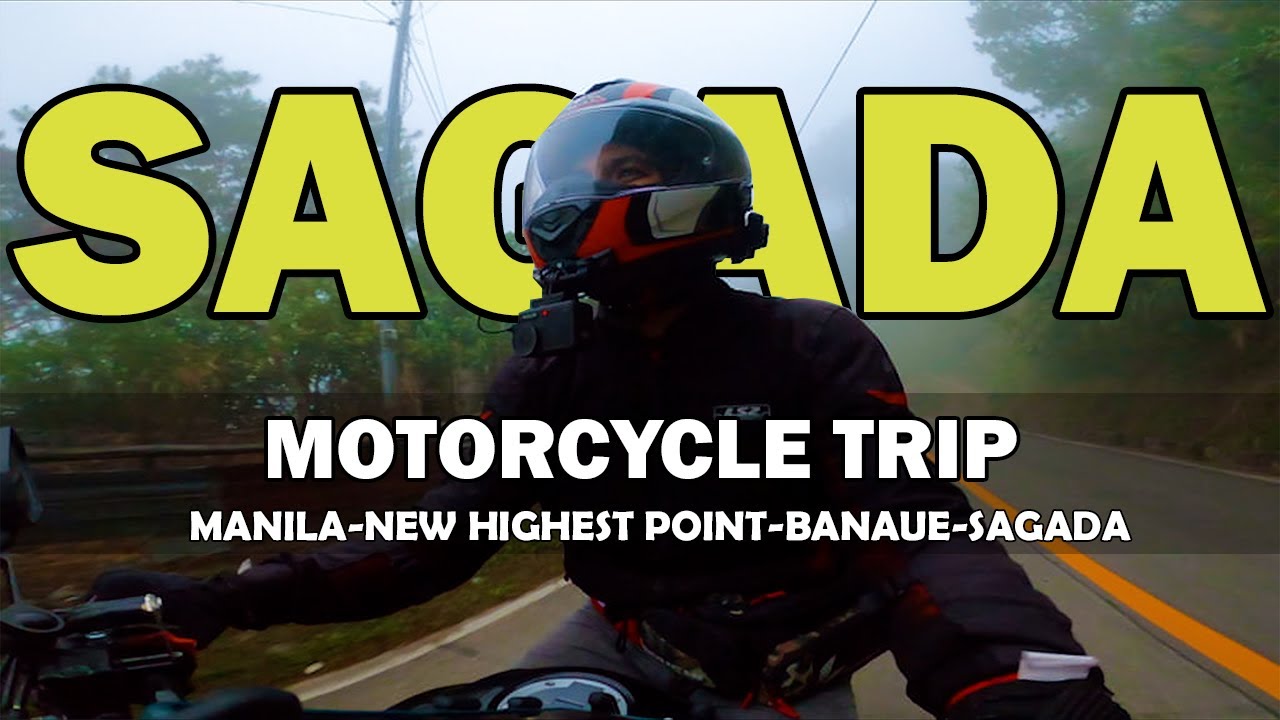SAGADA MOTORCYCLE TRIP A BEAUTIFUL PLACE IN THE PHILIPPINES | MT15 RIDE | DJI ACTION 4 | HERO 8 [4K]