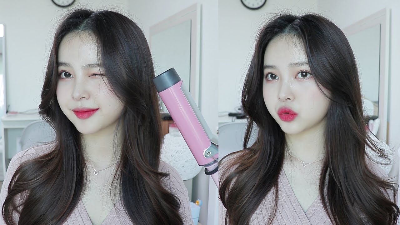 5분만에 꾸안꾸 여신머리 고데기 하는법!ㅣ따라하기 완전 쉬워요ㅣ앞머리와 뿌리볼륨 꿀팁까지!!ㅣ오하요