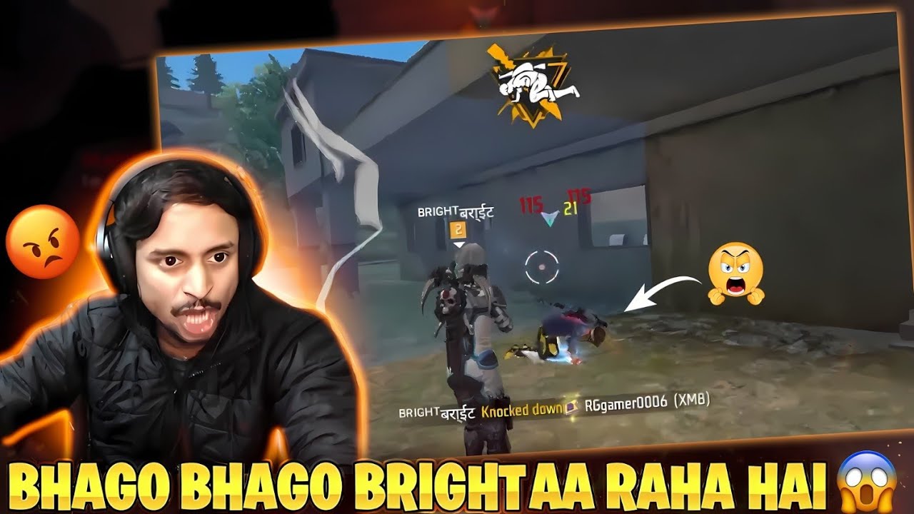 RG GAMER  GOT SCARED AND RUN AWAY FROM BRIGHT | RG GAMER LIVE VS BRIGHTERS OFFICIAL