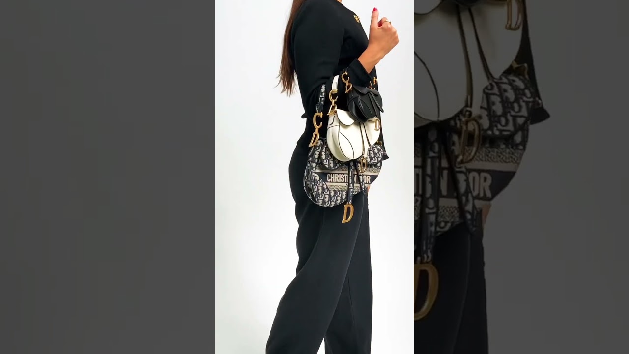 Christian Dior Saddle Bag Sizes