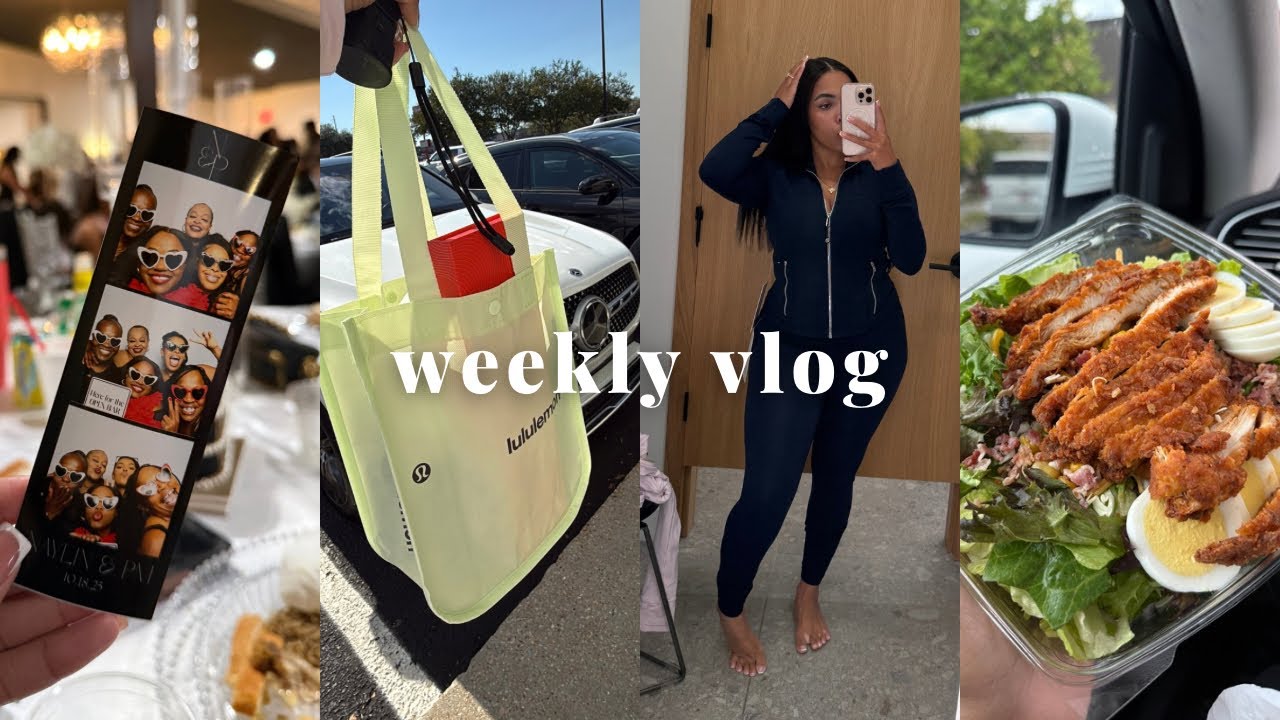 Weekly vlog: Mom of 2✨ | Cleaning | Shopping | Hair Care | Wedding | Etc 
