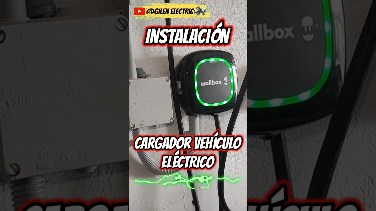 Instalaci&oacute;n Cargador Veh&iacute;culo El&eacute;ctrico #Wallbox