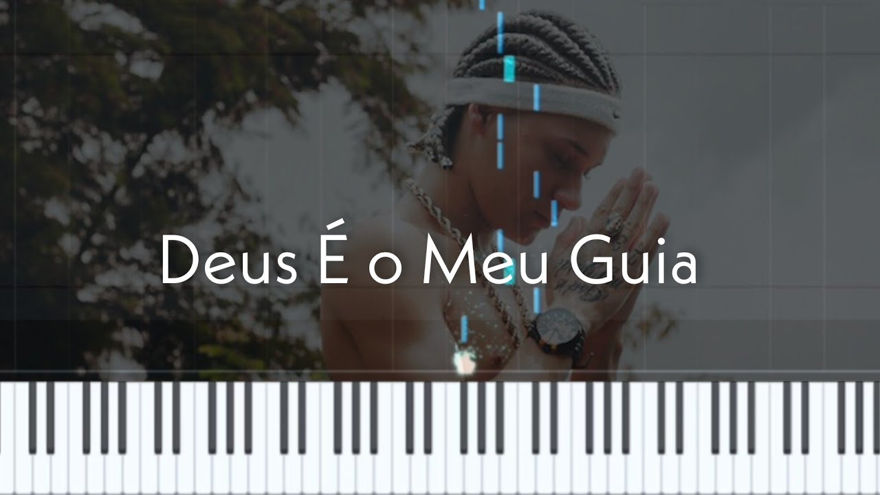 💙Como Tocar Deus É o Meu Guia - Chefin Oficial - Piano Tutorial💙