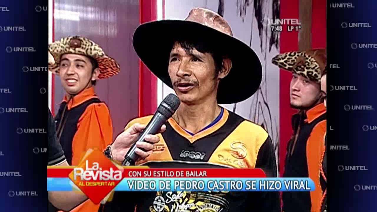 Pedro Castro, el 'chaqueño' que se hizo famoso enseñó sus pasos de baile