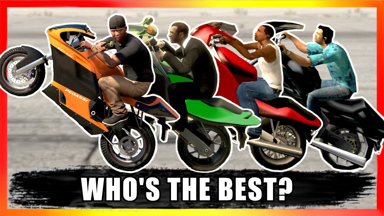 Which GTA Character is the BEST BIKE RIDER?
