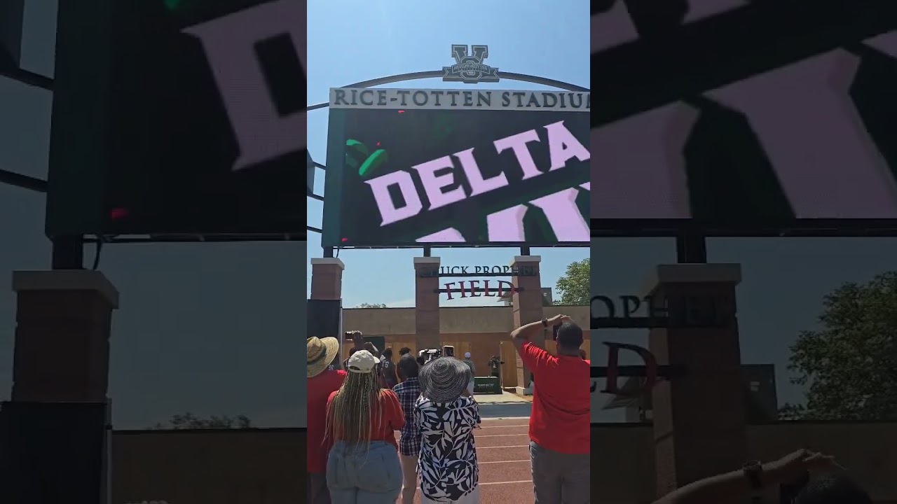 Mississippi Valley Delta Devils Unveils New Jumbotron & Logo.. It&rsquo;s 🥵 Hot 🔥!