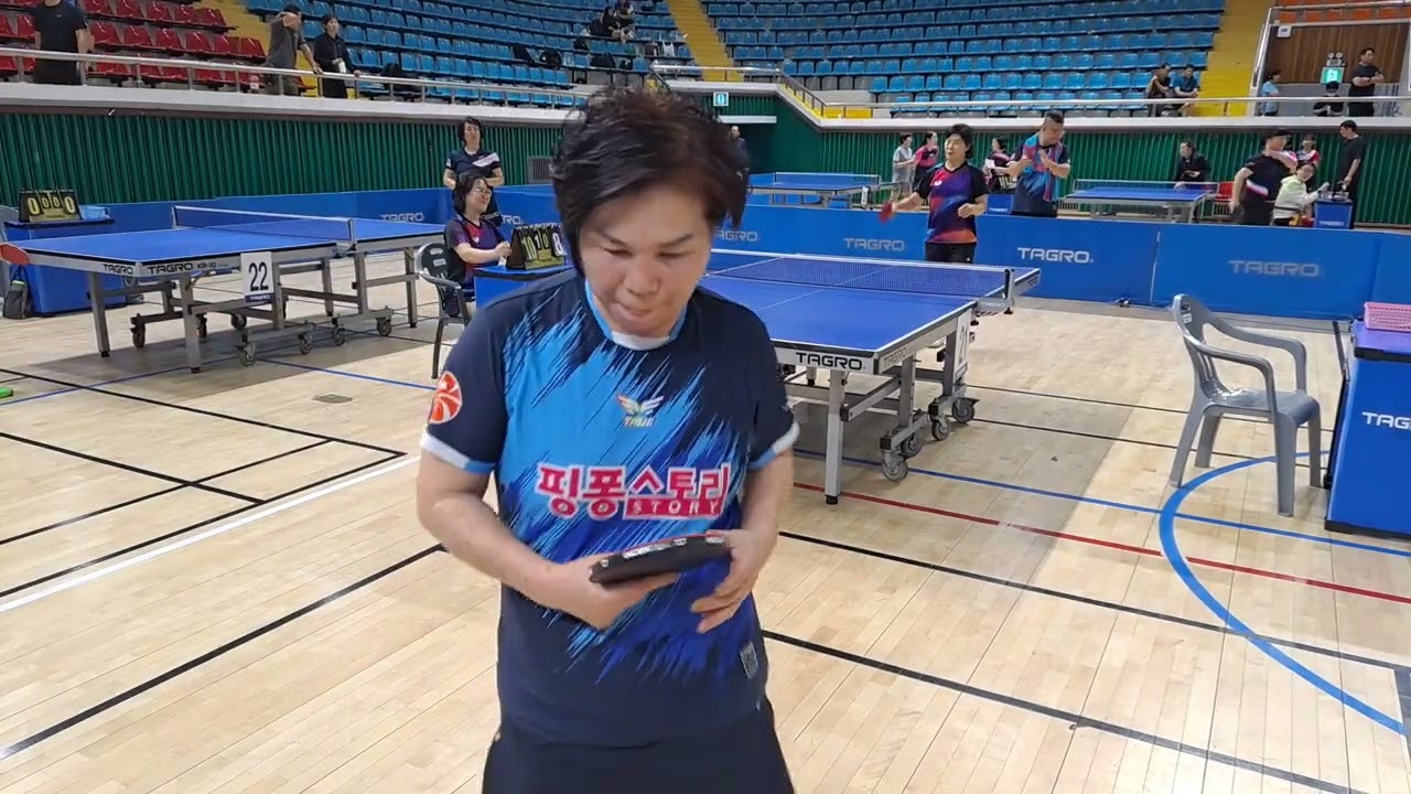 제22회 순천시장배 여6부 결승전  이길순6 VS 이계영6