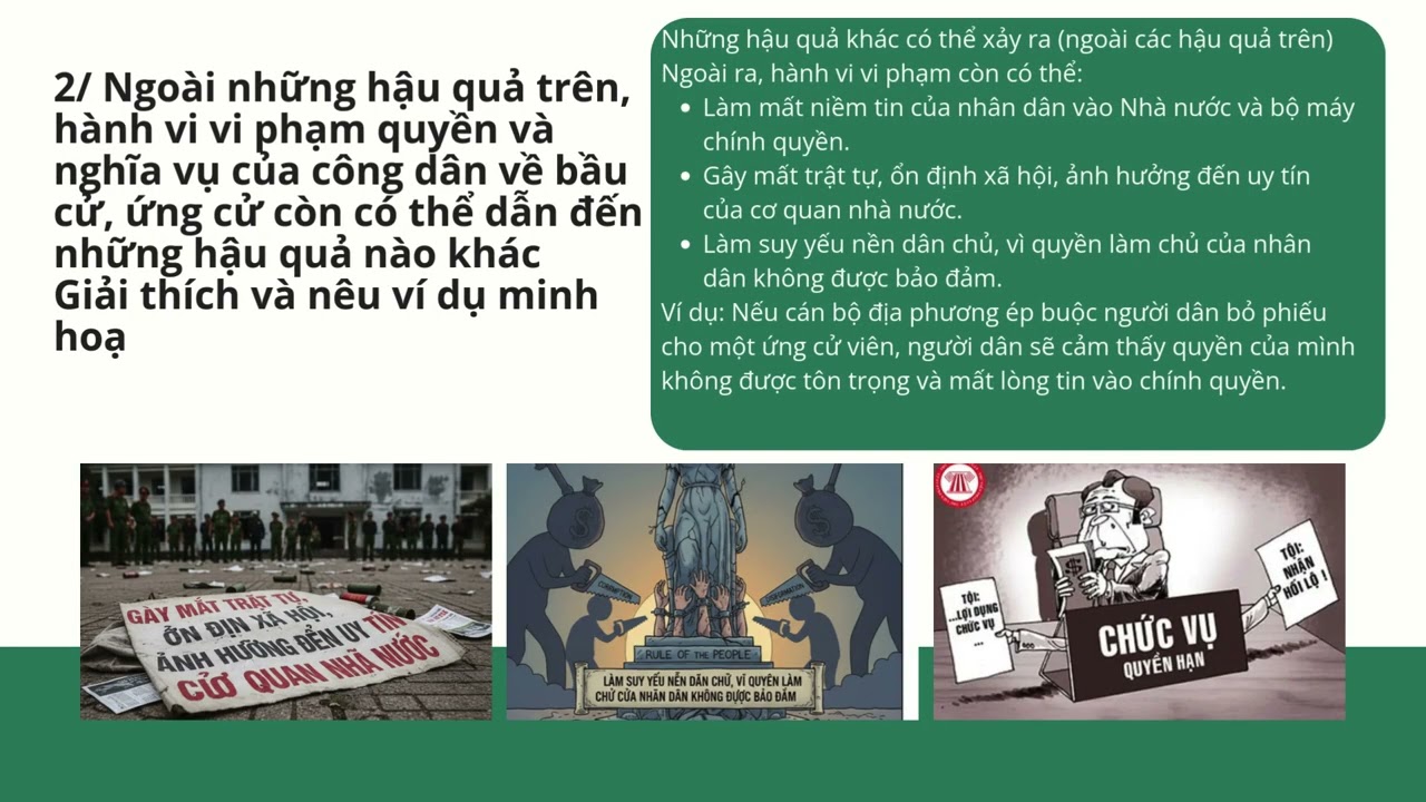 B14  hậu quả A14