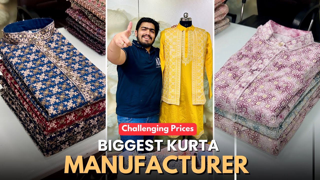 Men’s Kurta Manufacturer In Surat | Kurta Wholesale Market In Surat | Kurta Pajama Wholesale Surat