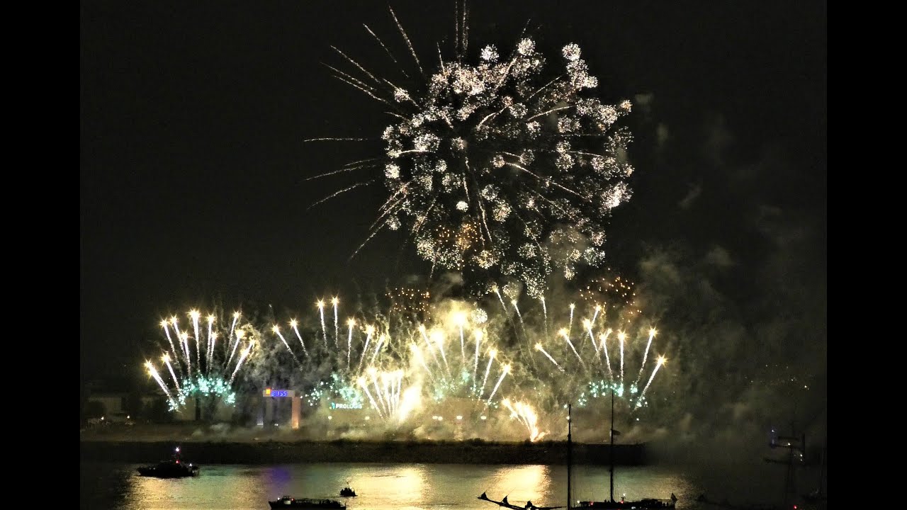 1080p Hafengebrutstag 2023 Das Große spektakuläre Feuerwerk an den Landungsbrücken 06.05.2023