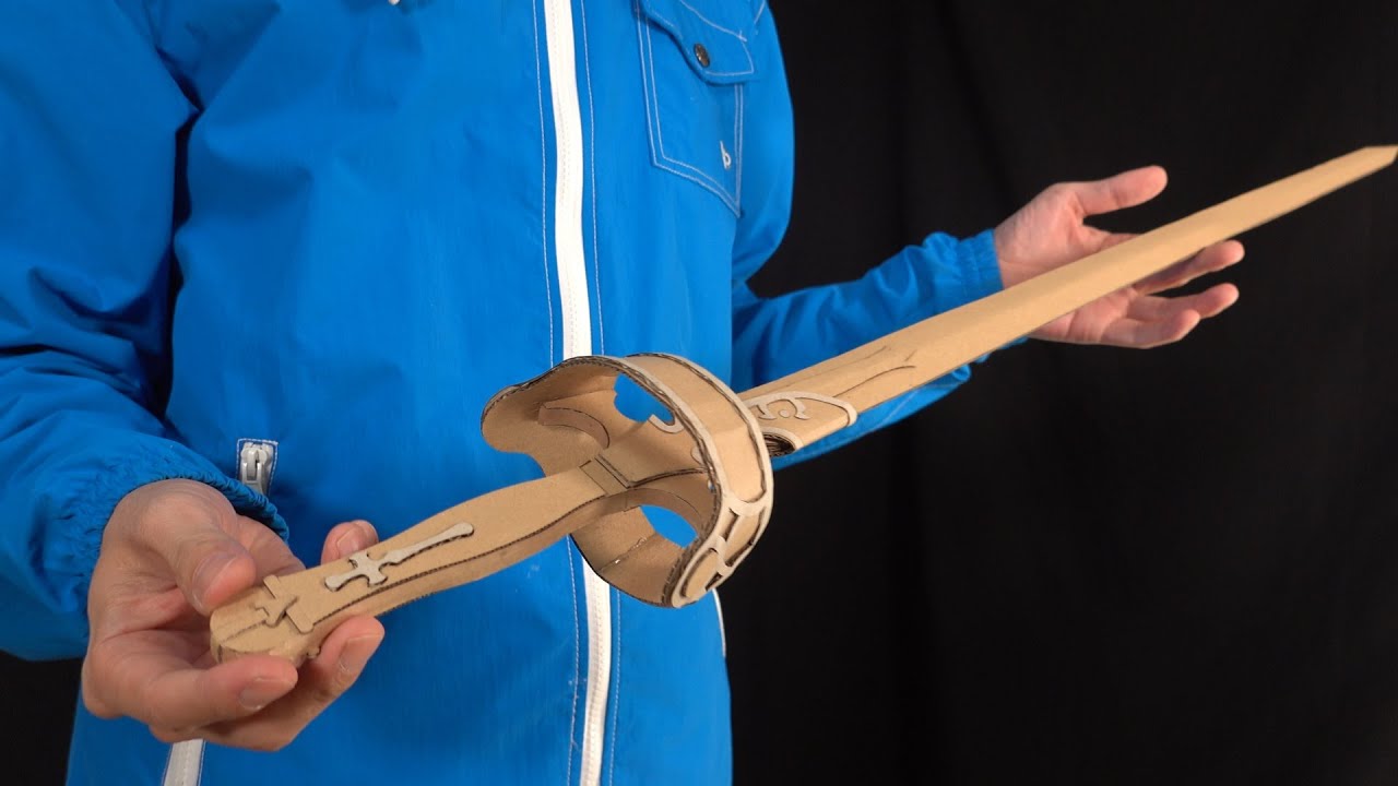 SAO/ダンボールでランベントライトを作る/Sword Art Online-Lambent Light Cardboard DIY