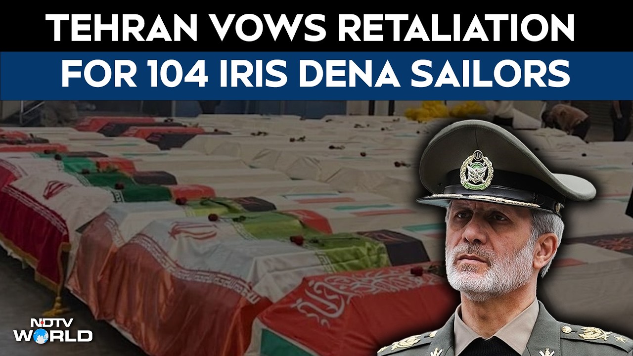 Iran News | Tehran Vows Retaliation After 104 Crew Members Killed On IRIS Dena