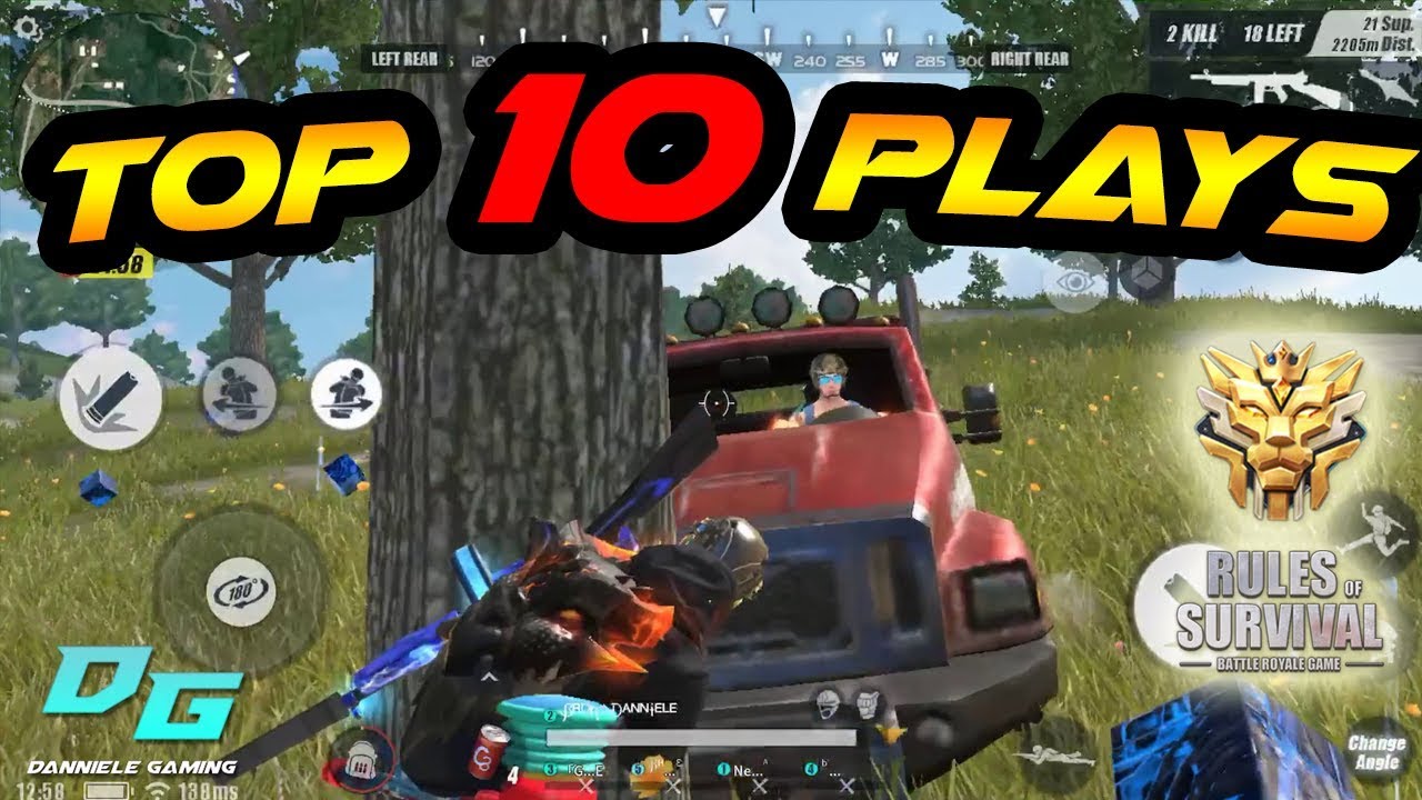 Top 10 Plays | Rules of Survival | Highlights