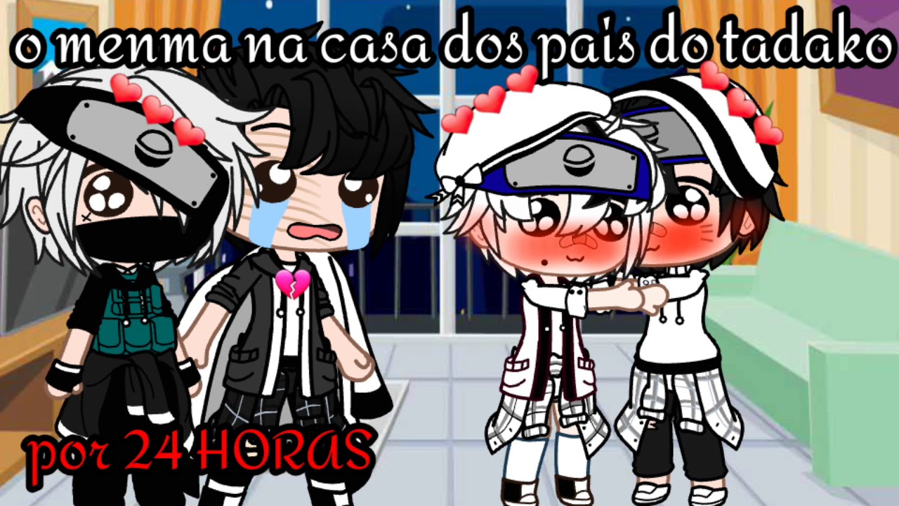 •|o menma na casa dos pais do tadako por 24 horas |•《mentadako》{gc}[irmã -uchiha]