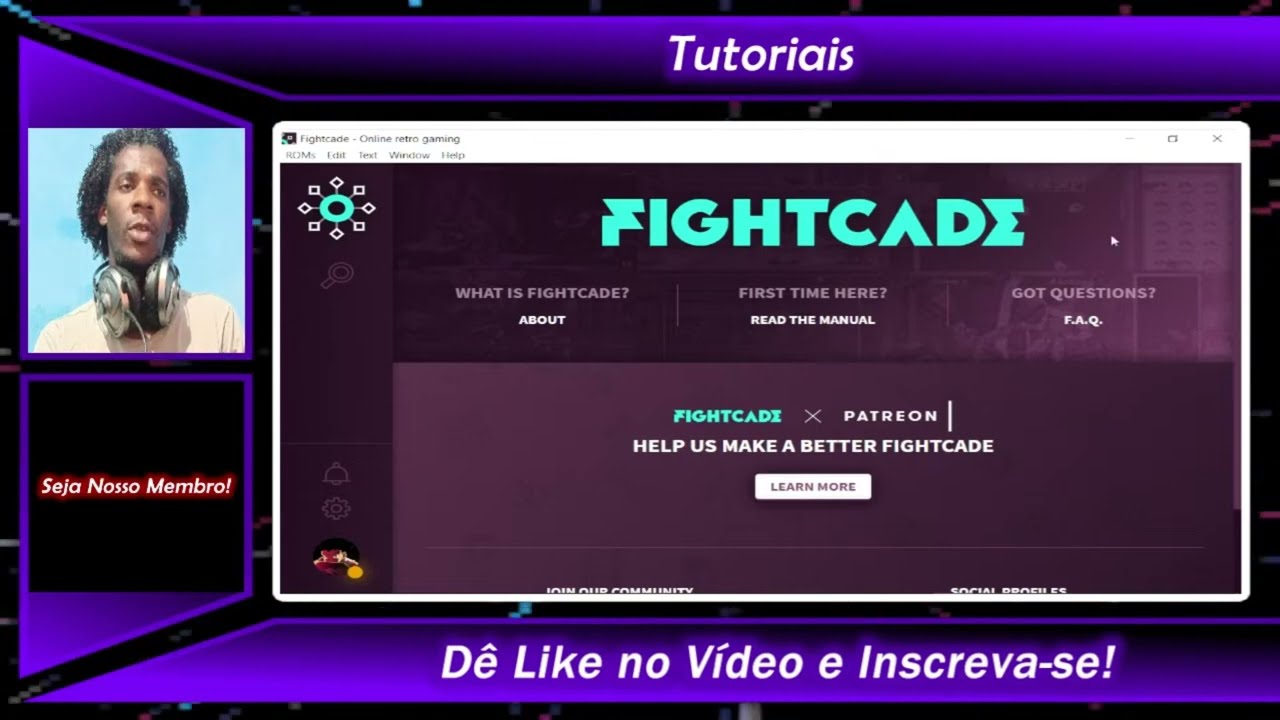Tutorial Fightcade 2 - Funcionalidades e Configurações ( Atualizado ) #fightcade2 #fightcade