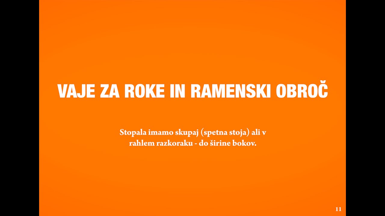 Metode 1000 gibov - VAJE ZA ROKE IN RAMENSKI OBROČ