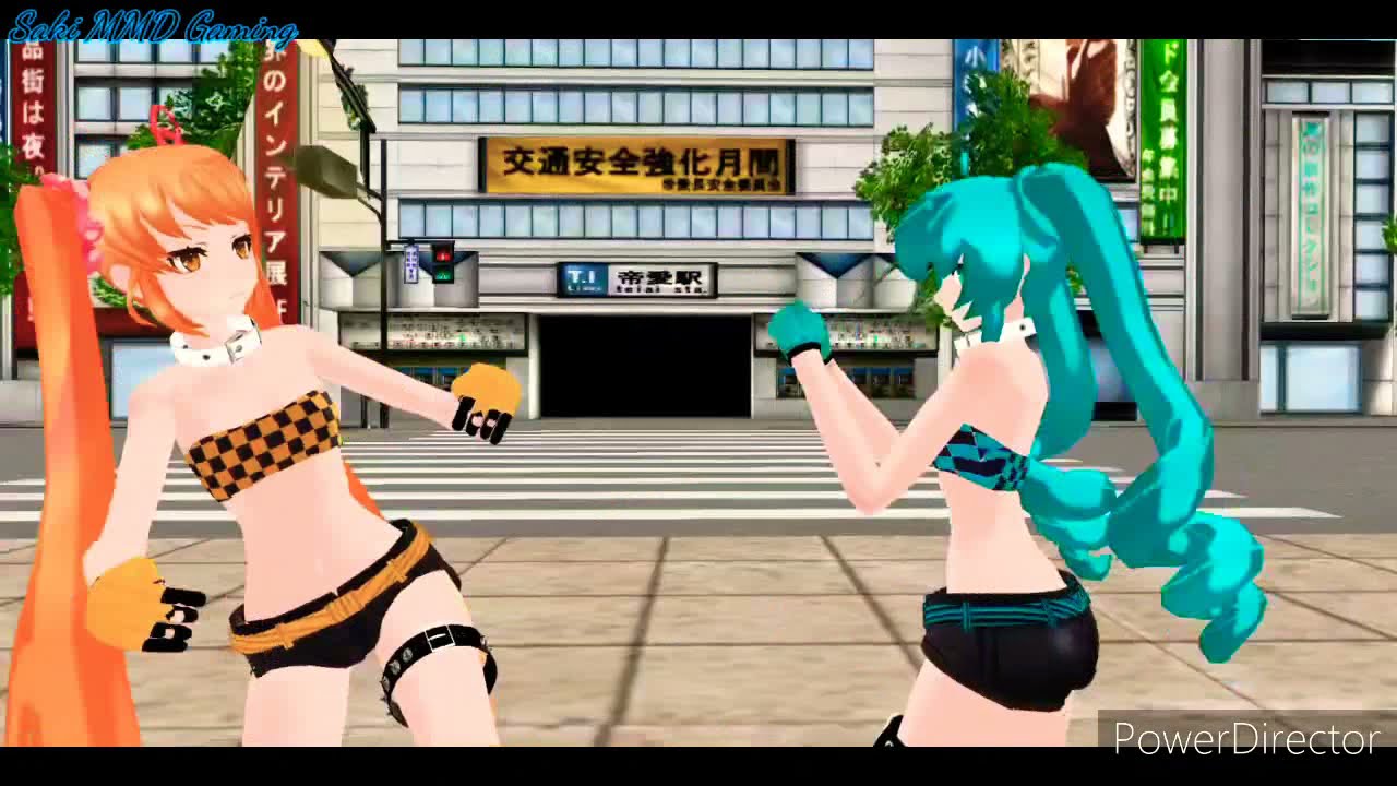 MMD Saki VS Osana EP 1