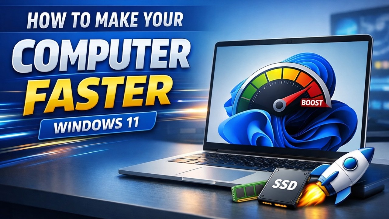 How To Make Your Computer Faster Windows 11 ( 2026 Steps )