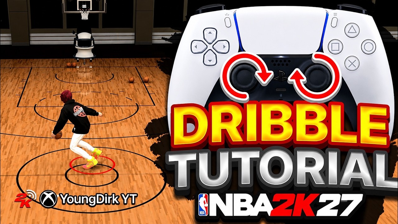 The FIRST *OFFICIAL DRIBBLE TUTORIAL* ON NBA 2K27! DRIBBLE MOVES + COMBOS INCLUDED!