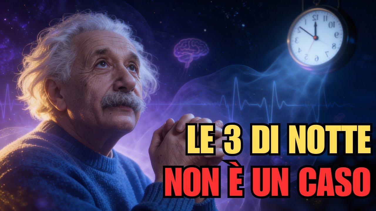 Einstein sapeva perché ti svegli alle 3 del mattino (la ragione spirituale)
