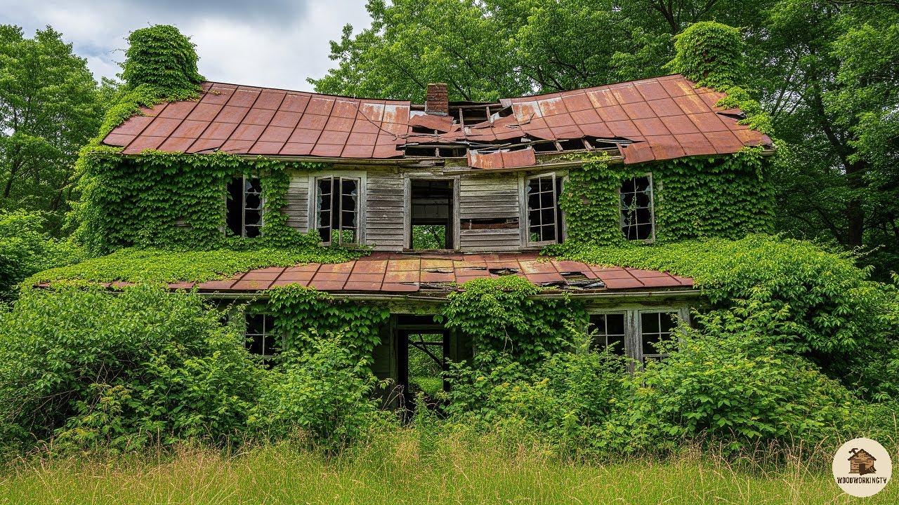 After Divorced and Bankrupt, Man Returns to Renovate His Abandoned Family Home | Start to Finish