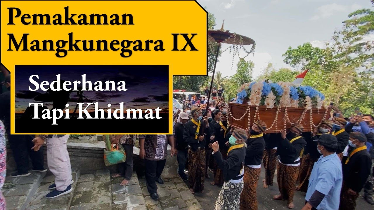 Pemakaman KGPAA Mangkunegara IX