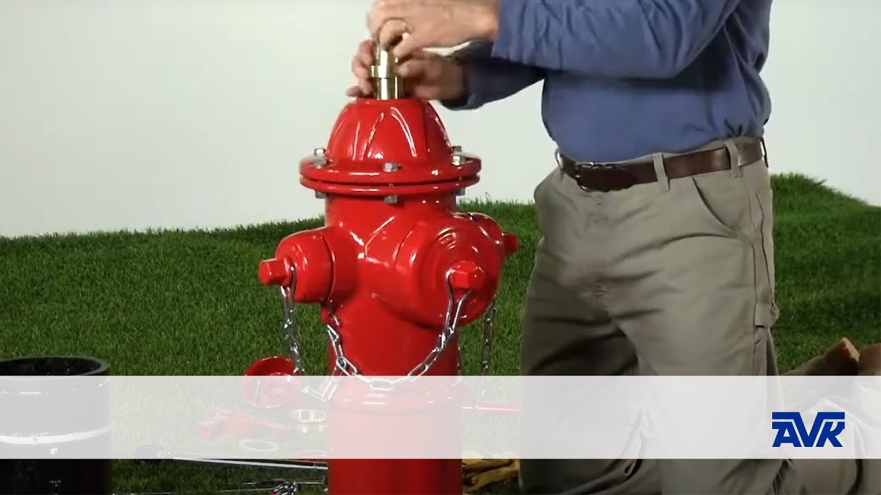 How to install a traffic repair kit on our dry barrel hydrant | AVK